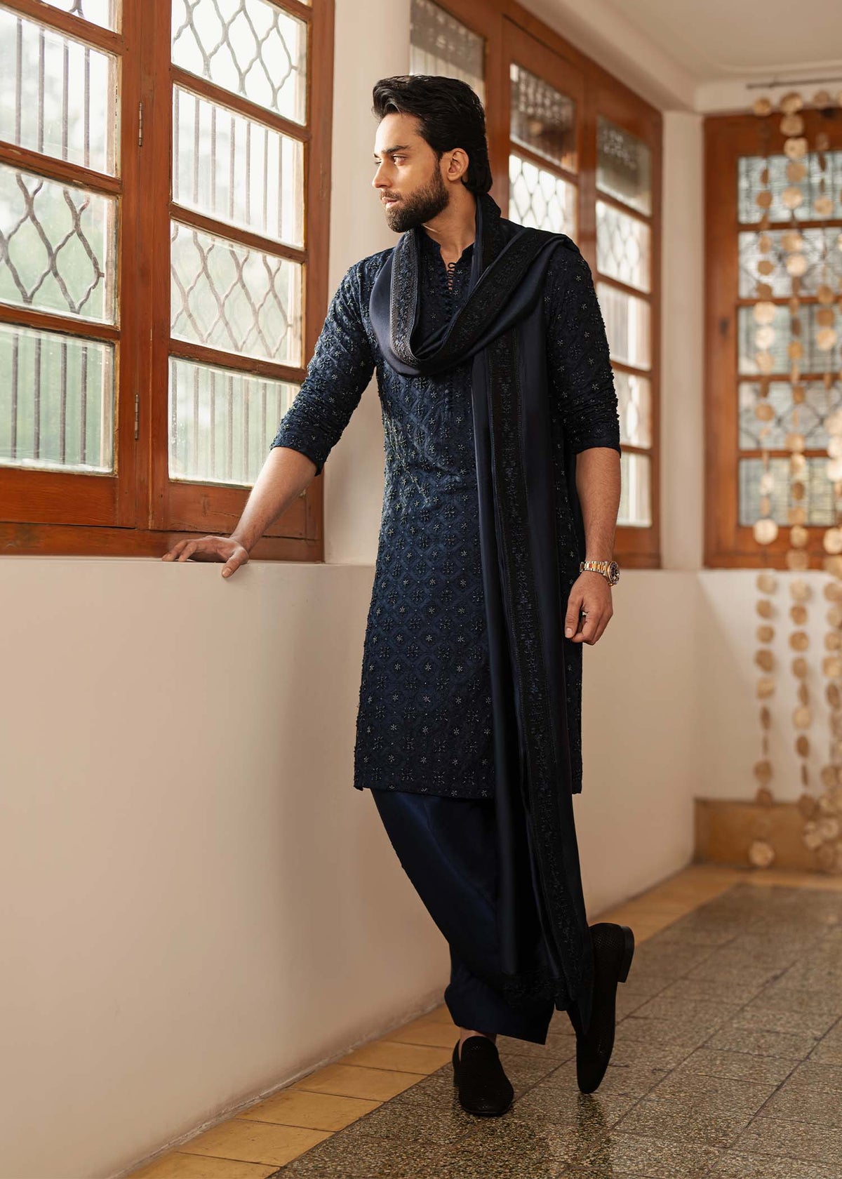 Pakistani Menswear | Kanwal Malik | Ranjha by Kanwal Malik - Designer Dress - Type: MensWear - Available at Libayah - 100% Original