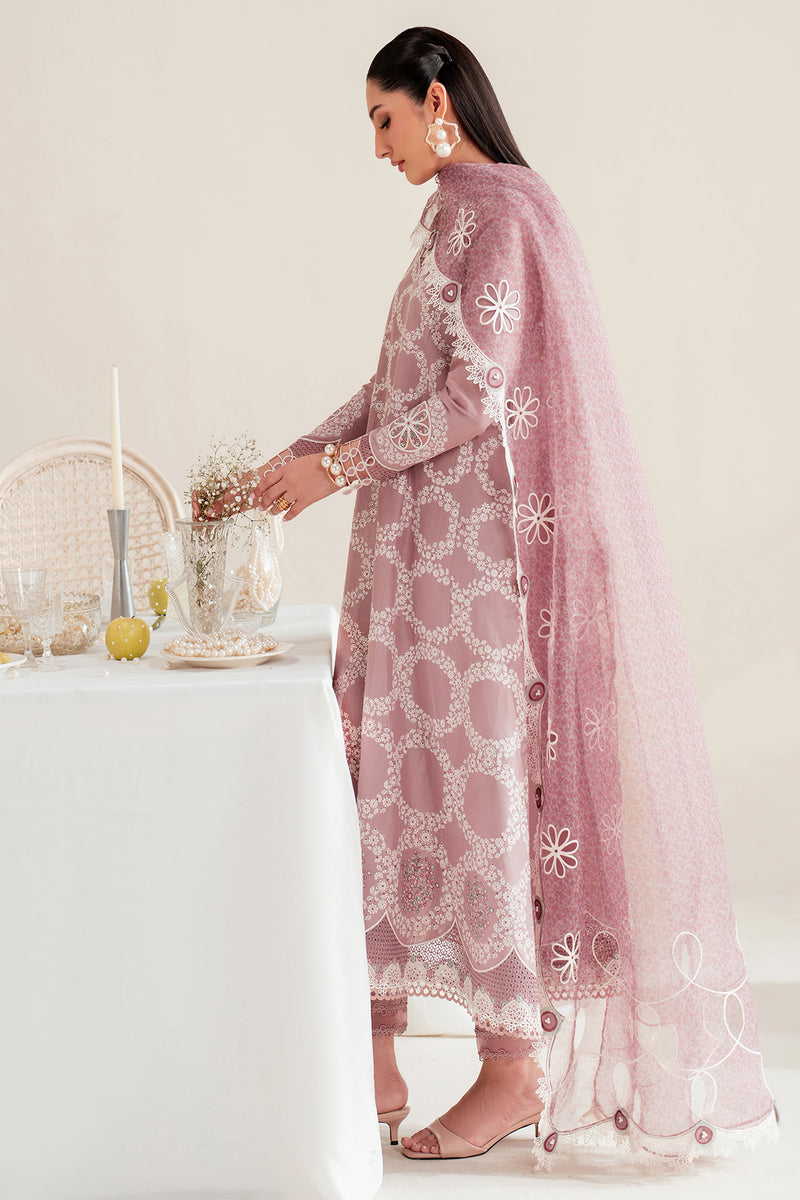 Jazmin | Iris Luxury Lawn 25 | IL'25-D10 by Jazmin - Designer Dress - Type: Ladies Clothes - Available at Libayah - 100% Original
