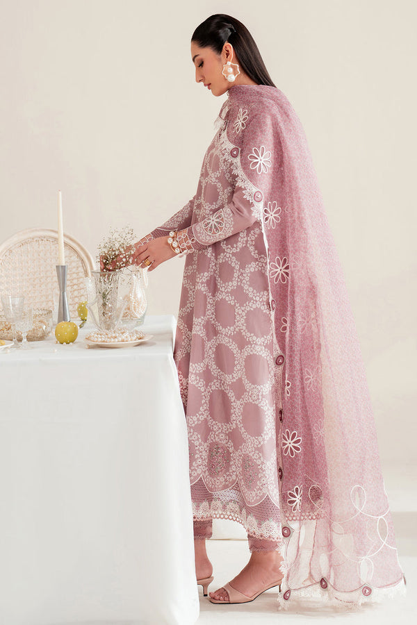 Jazmin | Iris Luxury Lawn 25 | IL'25-D10 by Jazmin - Designer Dress - Type: Ladies Clothes - Available at Libayah - 100% Original