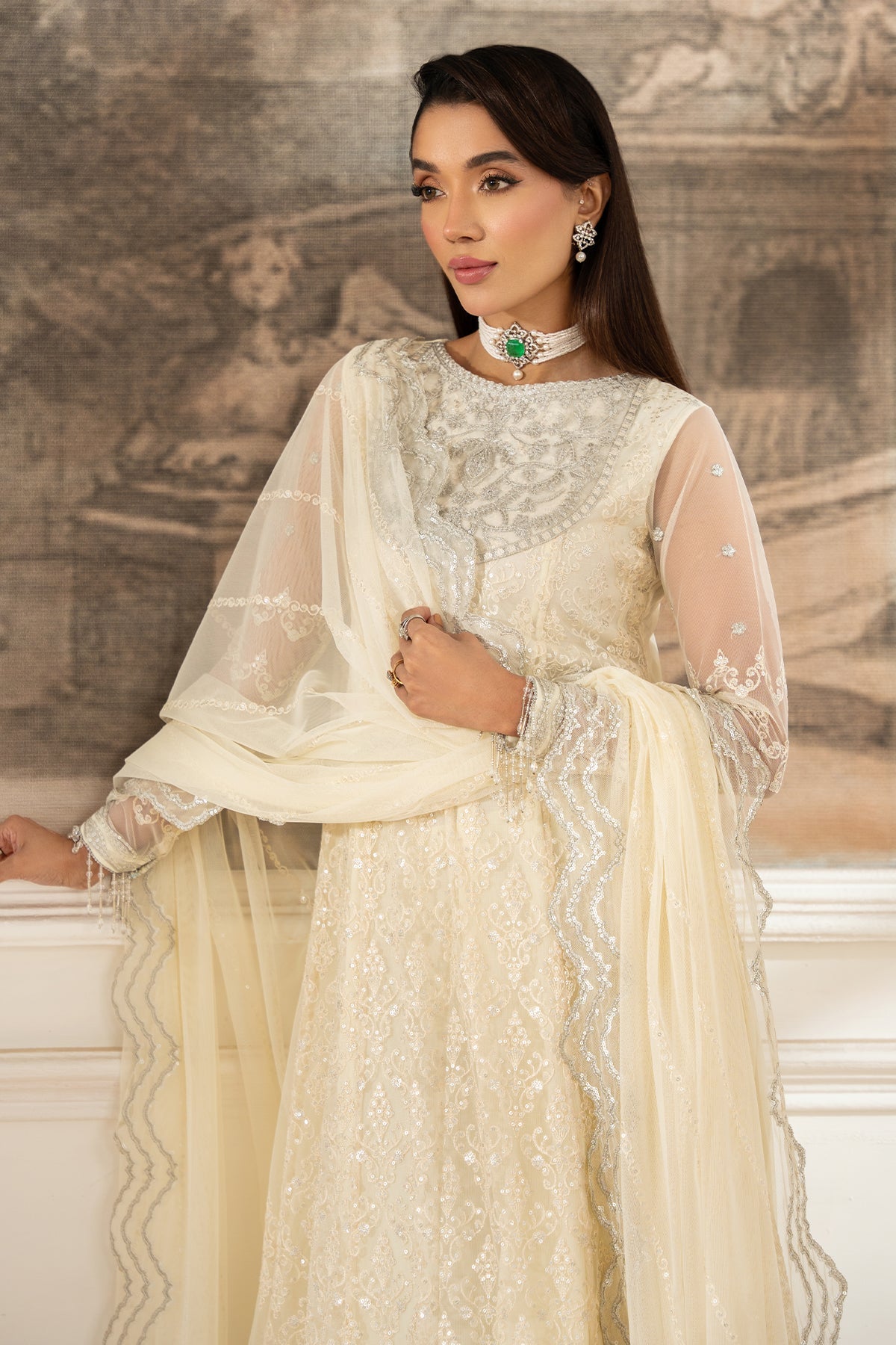 Zarif | Heer Formals | Z-03 AYDA by Zarif - Designer Dress - Type: Ladies Clothes - Available at Libayah - 100% Original