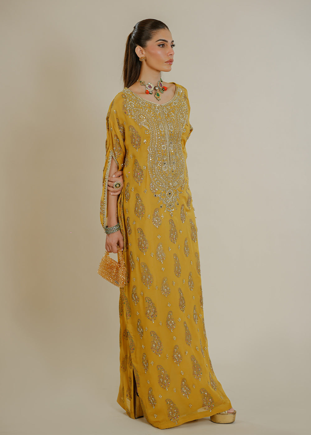 Mahgul | Aleah Formals | Layla by Mahgul - Designer Dress - Type: Ladies Clothes - Available at Libayah - 100% Original