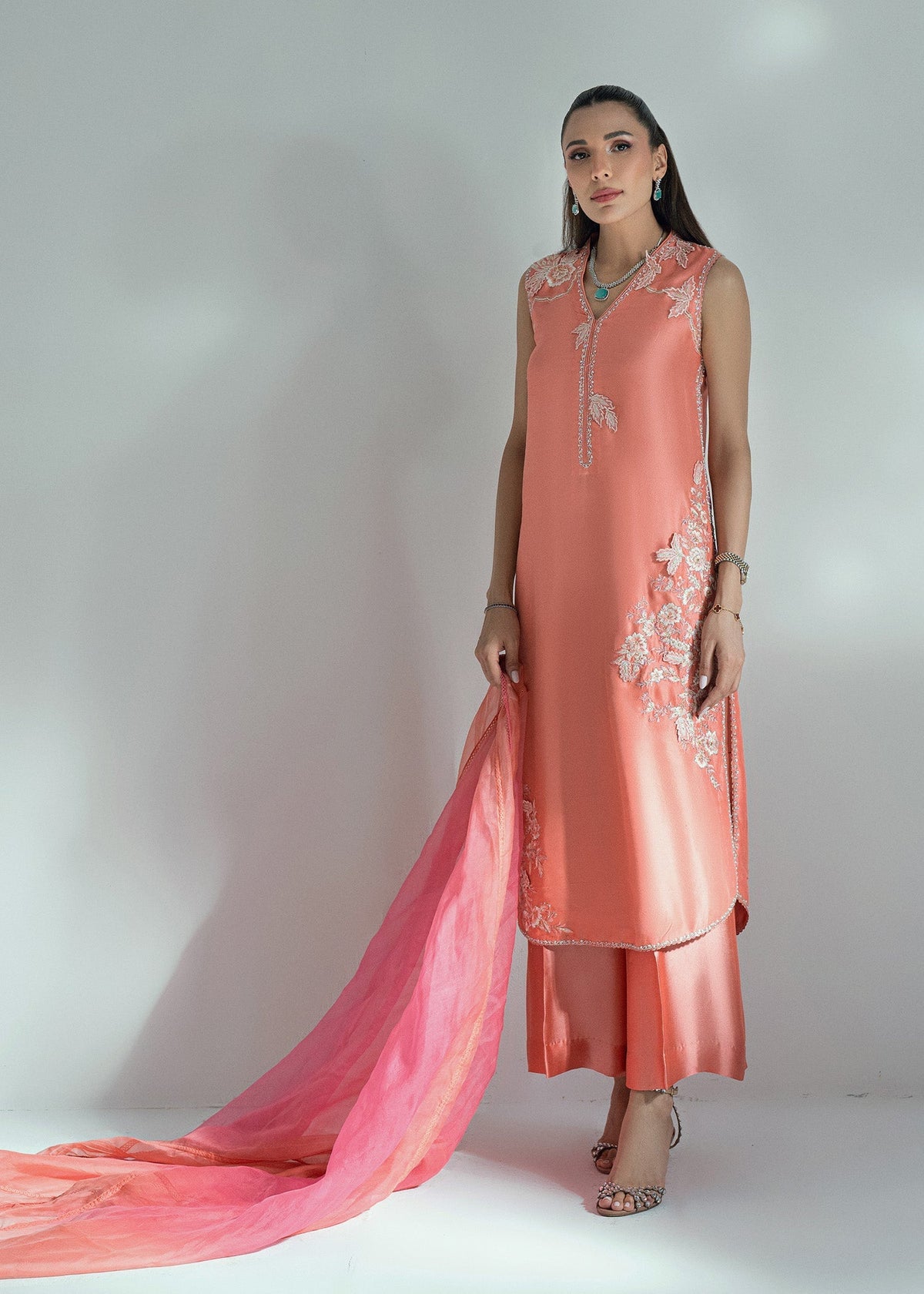 Umsha | Soiree De Rose | Lily Dust by Umsha - Designer Dress  - Type : Ladies Clothes - Available at Libayah - 100% Original 