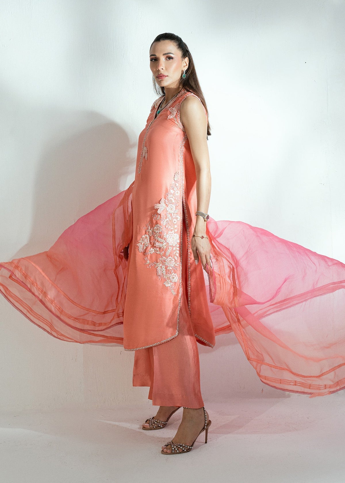 Umsha | Soiree De Rose | Lily Dust by Umsha - Designer Dress  - Type : Ladies Clothes - Available at Libayah - 100% Original 