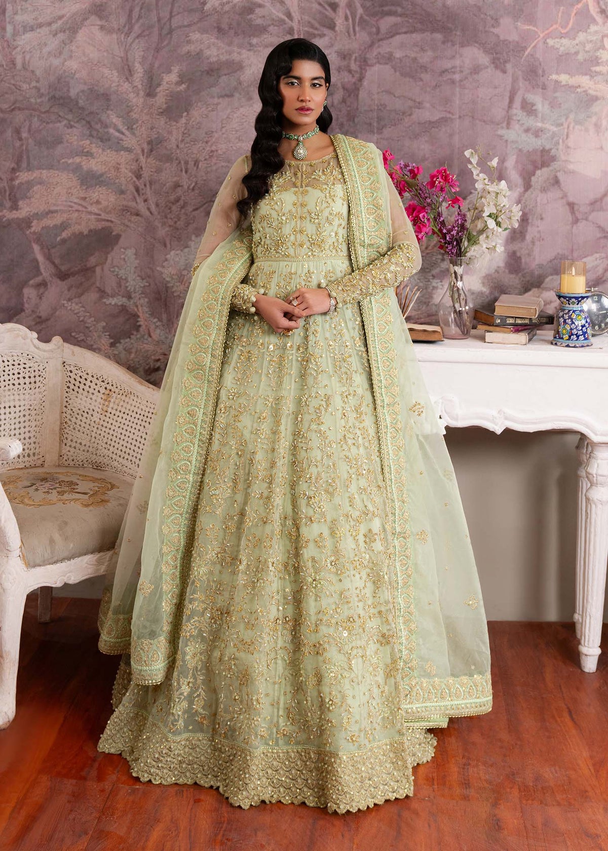 Dastoor | Airah Festive 25 | Opaline by Dastoor - Designer Dress - Type: Ladies Clothes - Available at Libayah - 100% Original