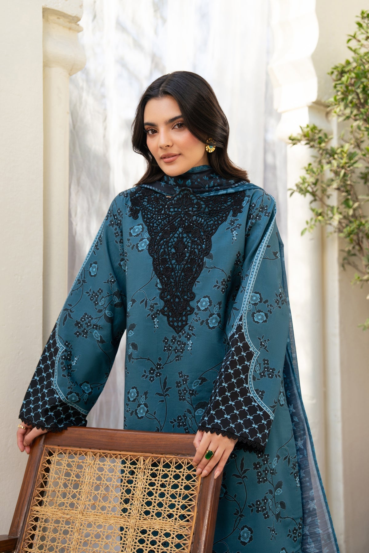 Afrozeh | Basic Pret 26 RTW | NACRE by Afrozeh - Designer Dress  - Type : Ladies Clothes - Available at Libayah - 100% Original 