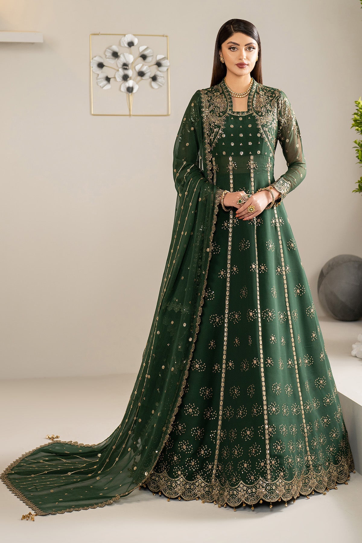 Alizeh | Formals Wear | AF-CH-2189-Elza by Alizeh - Designer Dress  - Type : Ladies Clothes - Available at Libayah - 100% Original 