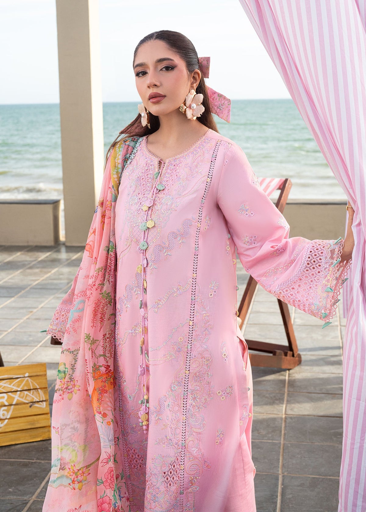 Kanwal Malik | Mira Summer Lawn 26 | Rosee by Kanwal Malik - Designer Dress  - Type : Ladies Clothes - Available at Libayah - 100% Original 