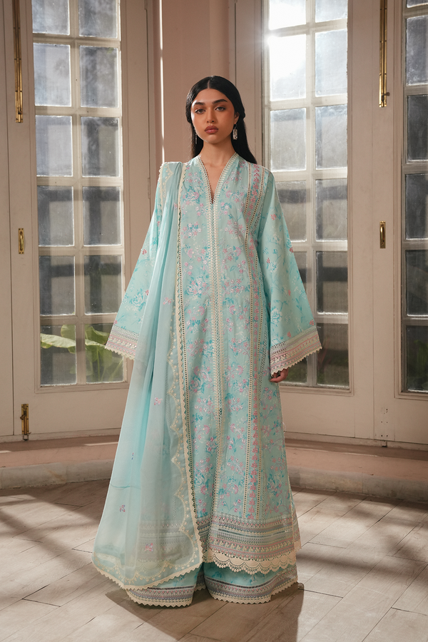 Afrozeh | Florette 26 | Saphira - Designer Dress - Type : Ladies Clothes - Available at Libayah - 100% Original
