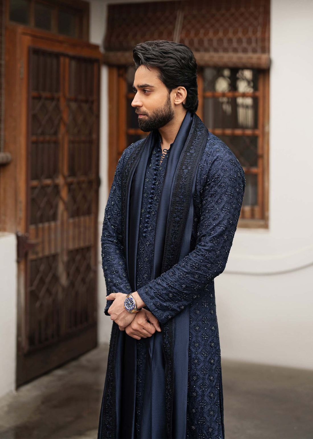 Pakistani Menswear | Kanwal Malik | Ranjha by Kanwal Malik - Designer Dress - Type: MensWear - Available at Libayah - 100% Original