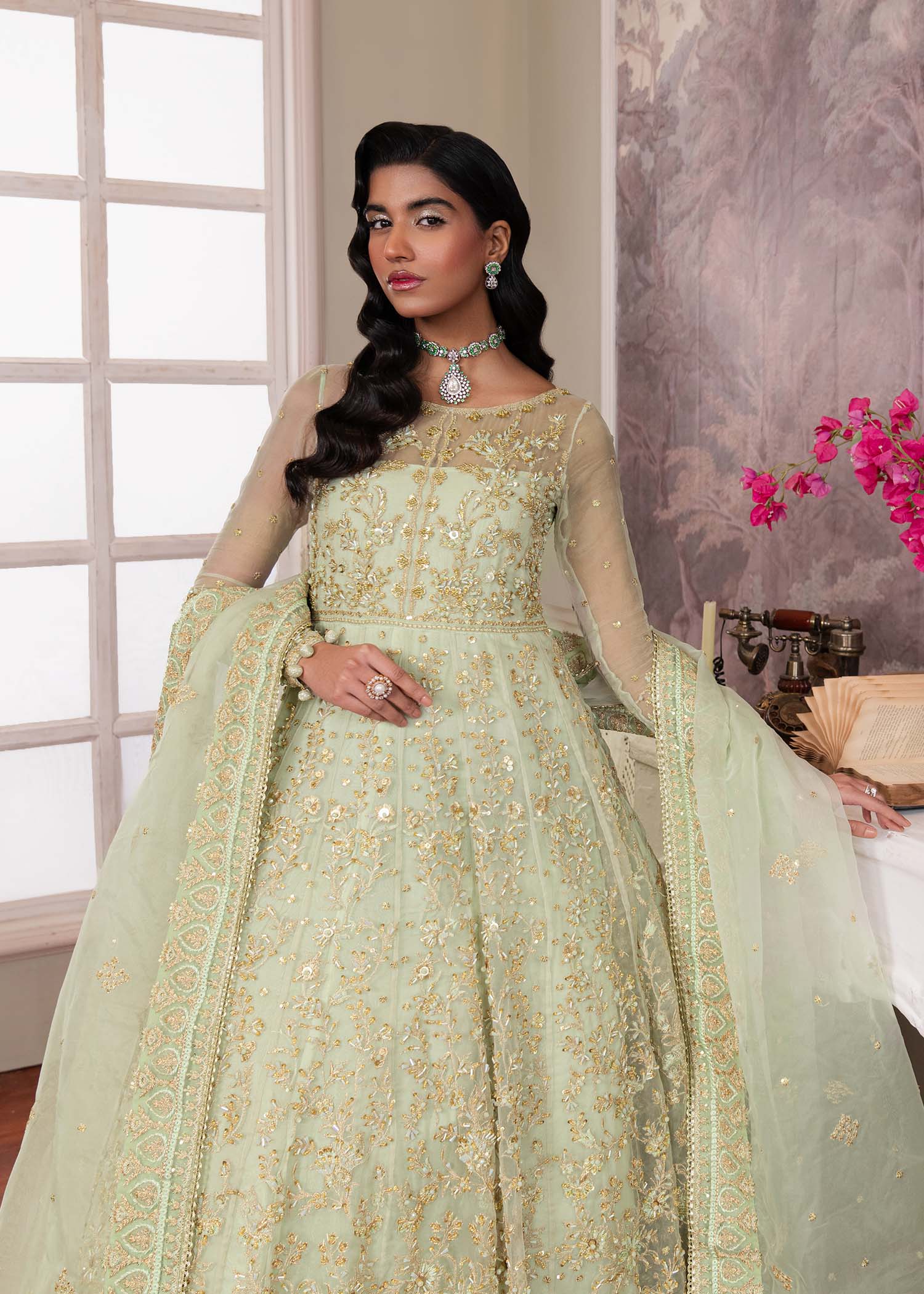 Dastoor | Airah Festive 25 | Opaline by Dastoor - Designer Dress - Type: Ladies Clothes - Available at Libayah - 100% Original