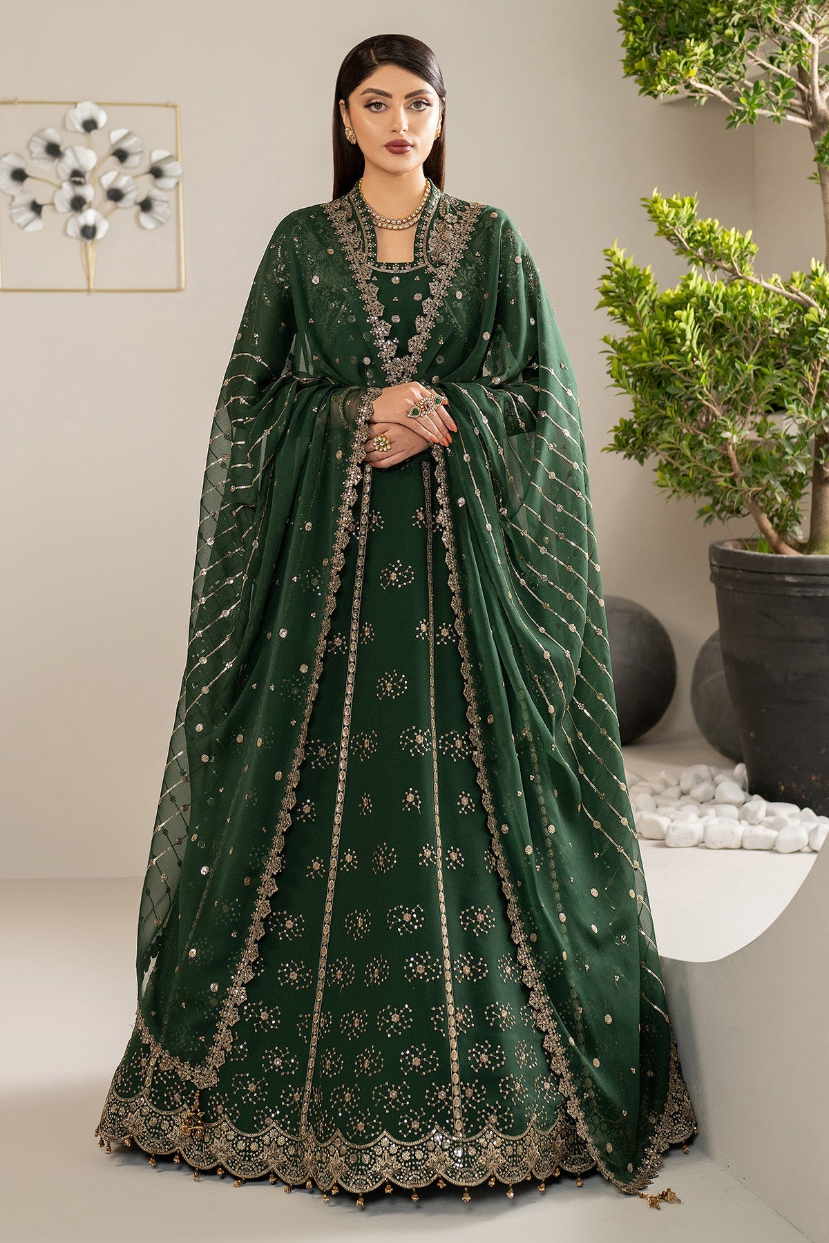 Alizeh | Formals Wear | AF-CH-2189-Elza by Alizeh - Designer Dress  - Type : Ladies Clothes - Available at Libayah - 100% Original 