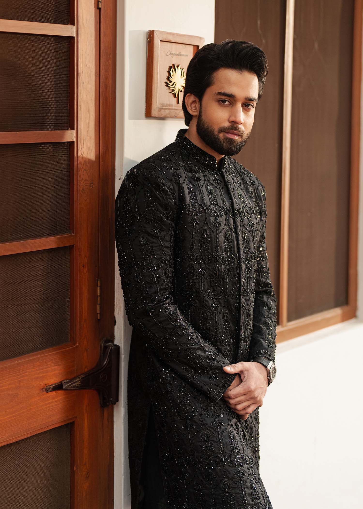 Pakistani Menswear | Kanwal Malik | Taseer by Kanwal Malik - Designer Dress - Type: MensWear - Available at Libayah - 100% Original