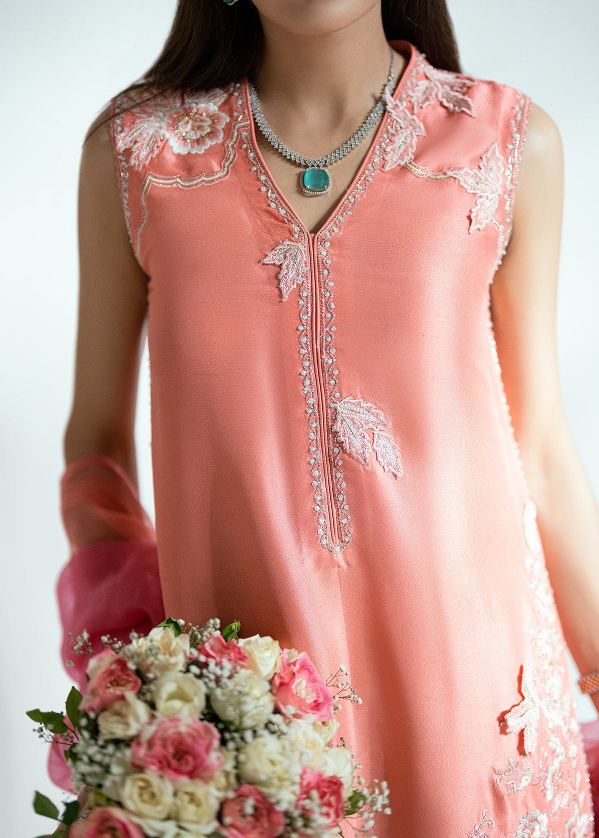 Umsha | Soiree De Rose | Lily Dust by Umsha - Designer Dress  - Type : Ladies Clothes - Available at Libayah - 100% Original 