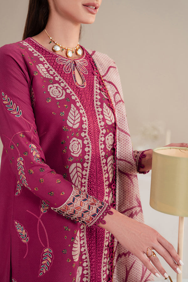 Jazmin | Iris Luxury Lawn 25 | IL'25-D05 by Jazmin - Designer Dress - Type: Ladies Clothes - Available at Libayah - 100% Original