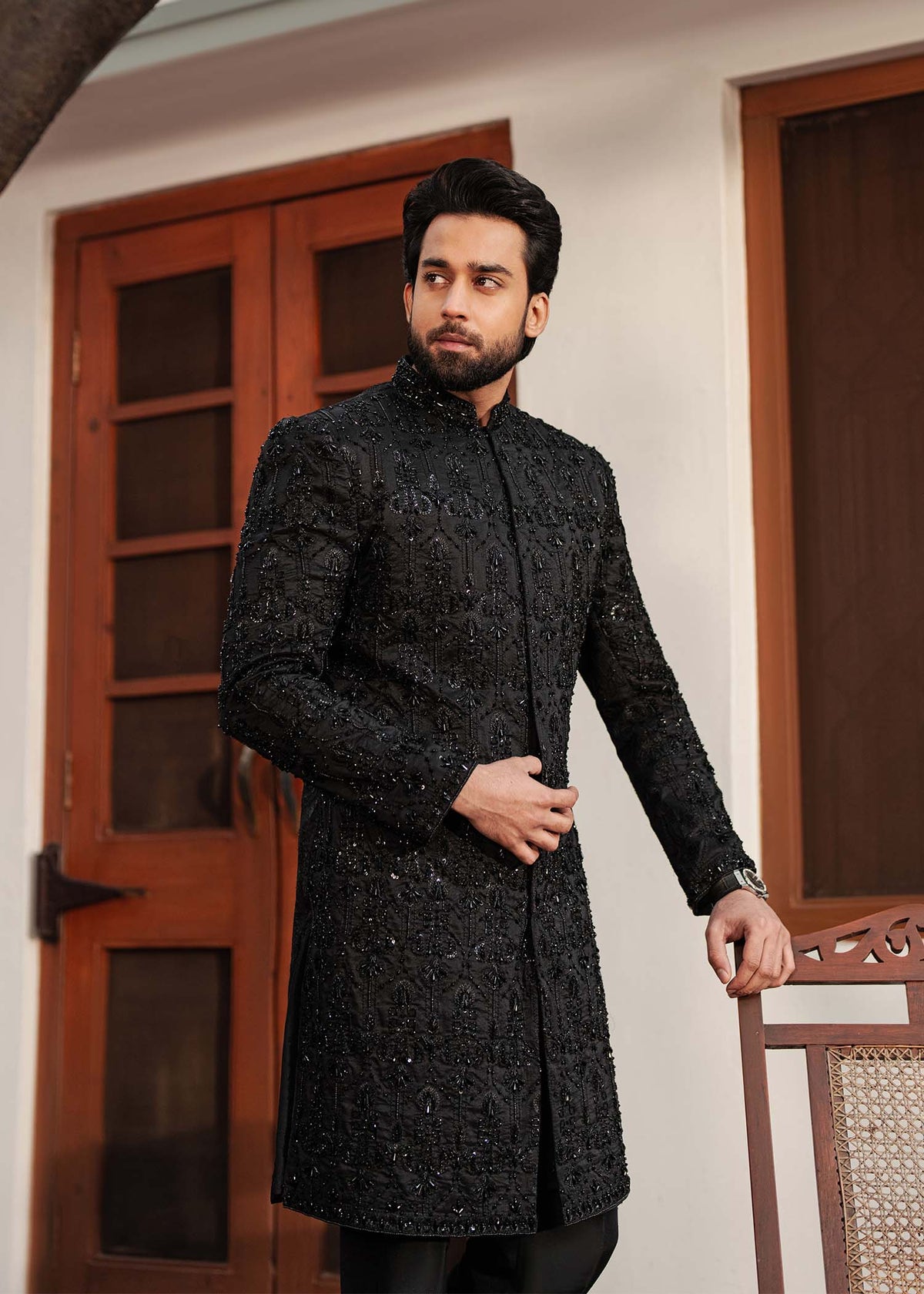 Pakistani Menswear | Kanwal Malik | Taseer by Kanwal Malik - Designer Dress - Type: MensWear - Available at Libayah - 100% Original