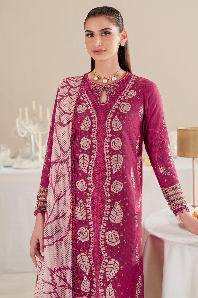 Jazmin | Iris Luxury Lawn 25 | IL'25-D05 by Jazmin - Designer Dress - Type: Ladies Clothes - Available at Libayah - 100% Original