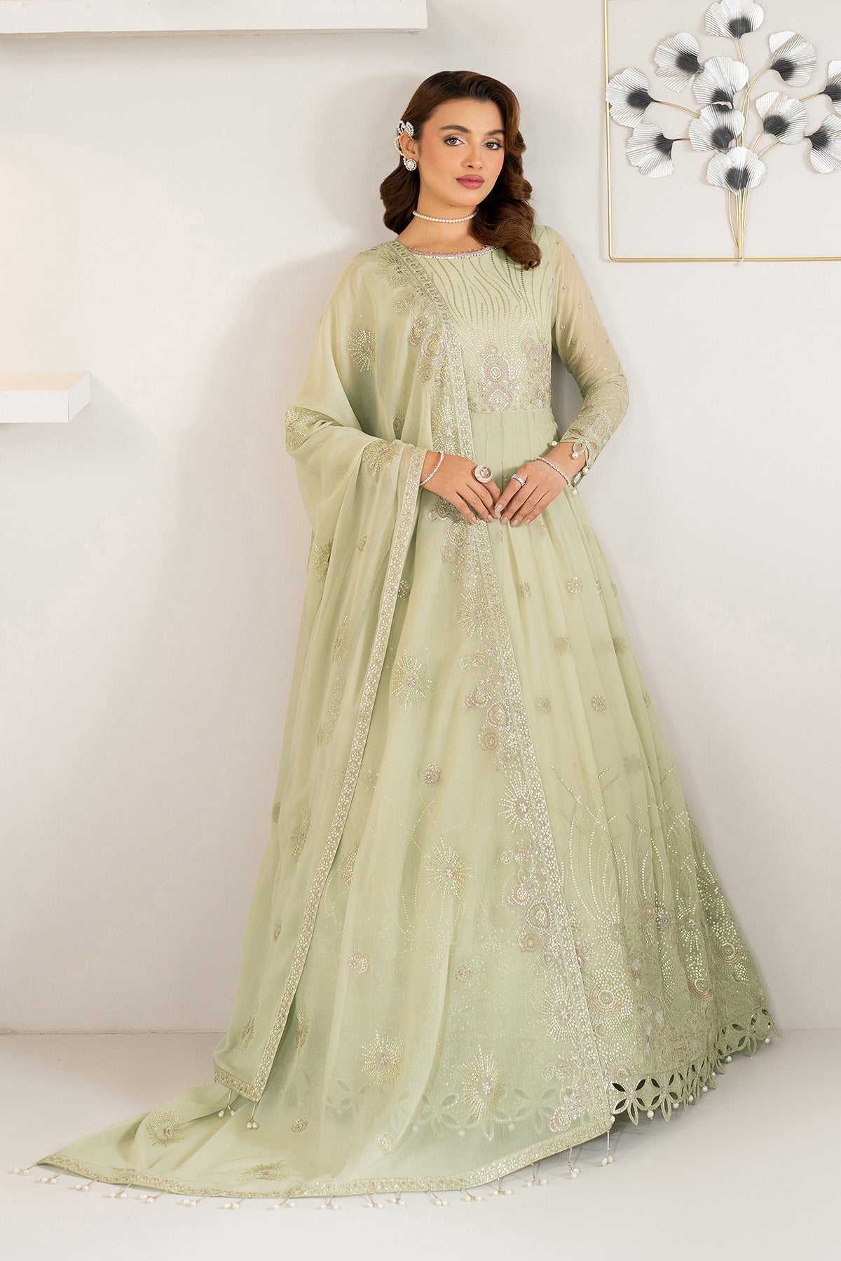 Alizeh | Formals Wear | AF-CH-2189-Zenel by Alizeh - Designer Dress  - Type : Ladies Clothes - Available at Libayah - 100% Original 