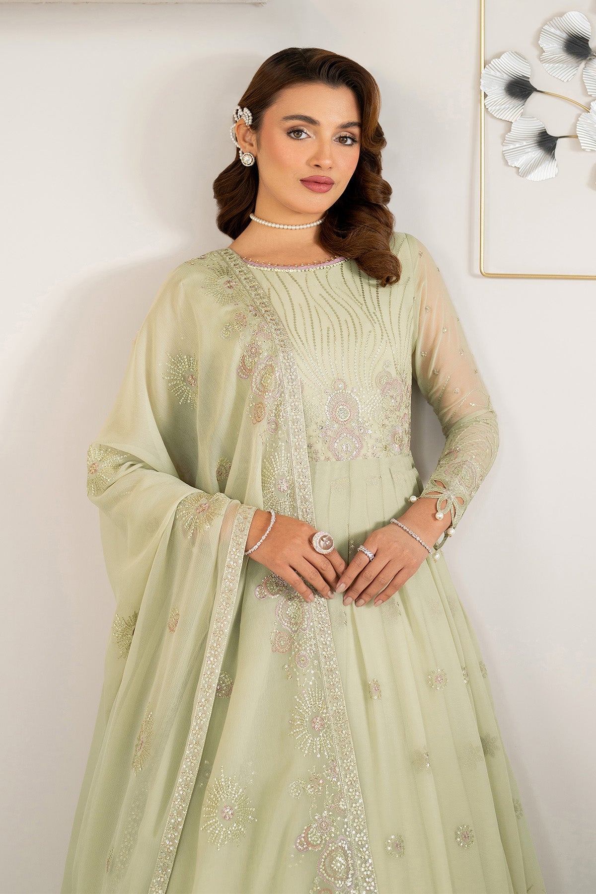 Alizeh | Formals Wear | AF-CH-2189-Zenel by Alizeh - Designer Dress  - Type : Ladies Clothes - Available at Libayah - 100% Original 