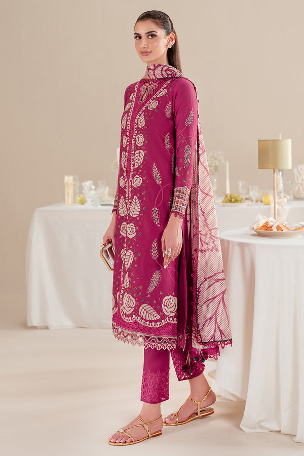 Jazmin | Iris Luxury Lawn 25 | IL'25-D05 by Jazmin - Designer Dress - Type: Ladies Clothes - Available at Libayah - 100% Original