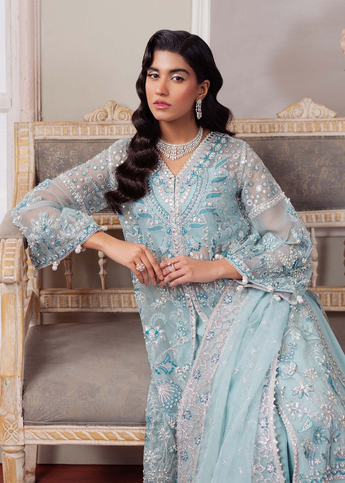 Dastoor | Airah Festive 25 | Starlight by Dastoor - Designer Dress - Type: Ladies Clothes - Available at Libayah - 100% Original