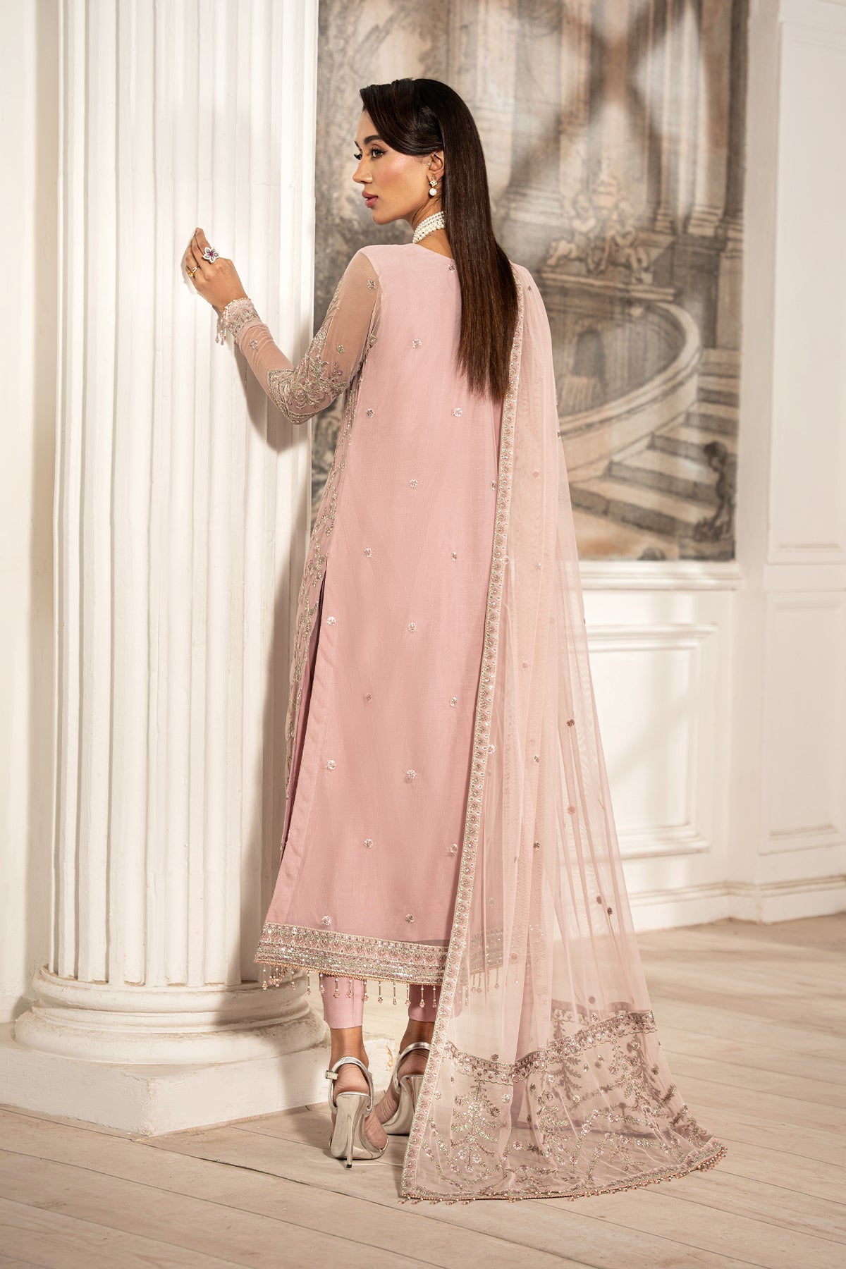Zarif | Formal Edit 25 | ZFE-03 VIVIAN by Zarif - Designer Dress - Type: Ladies Clothes - Available at Libayah - 100% Original