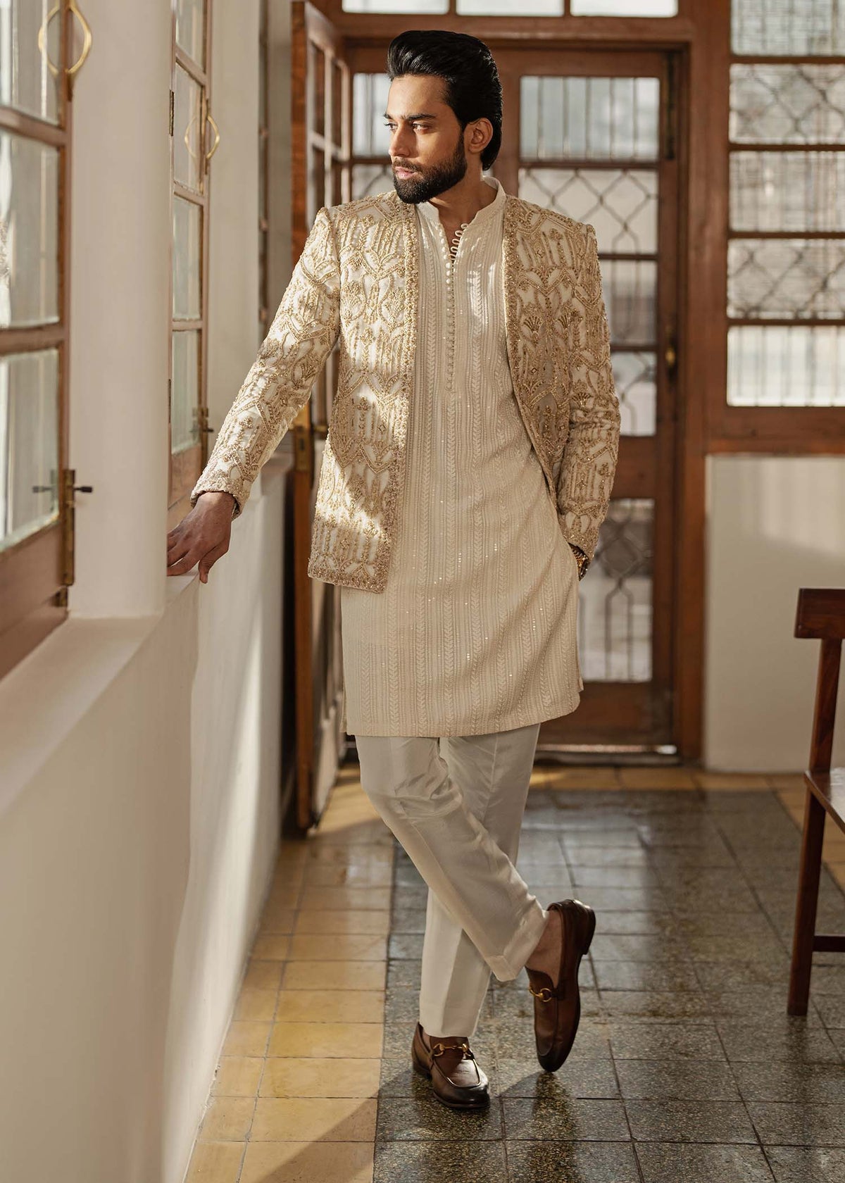 Pakistani Menswear | Kanwal Malik | Jamal by Kanwal Malik - Designer Dress - Type: Ladies Clothes - Available at Libayah - 100% Original