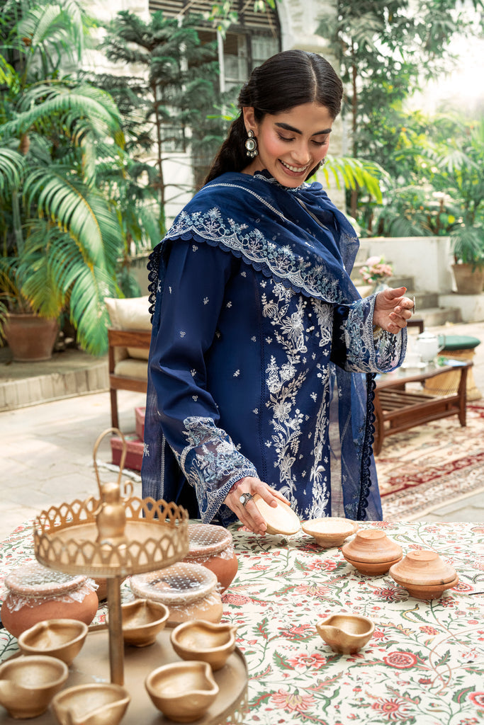Florent | Eid Edits Luxury Lawn | FEE-9 by Florent - Designer Dress - Type: Ladies Clothes - Available at Libayah - 100% Original