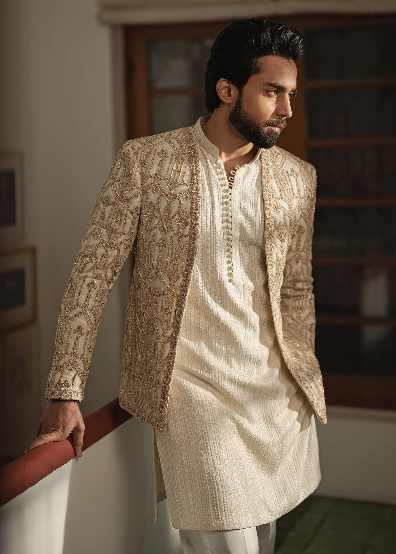 Pakistani Menswear | Kanwal Malik | Jamal by Kanwal Malik - Designer Dress - Type: Ladies Clothes - Available at Libayah - 100% Original