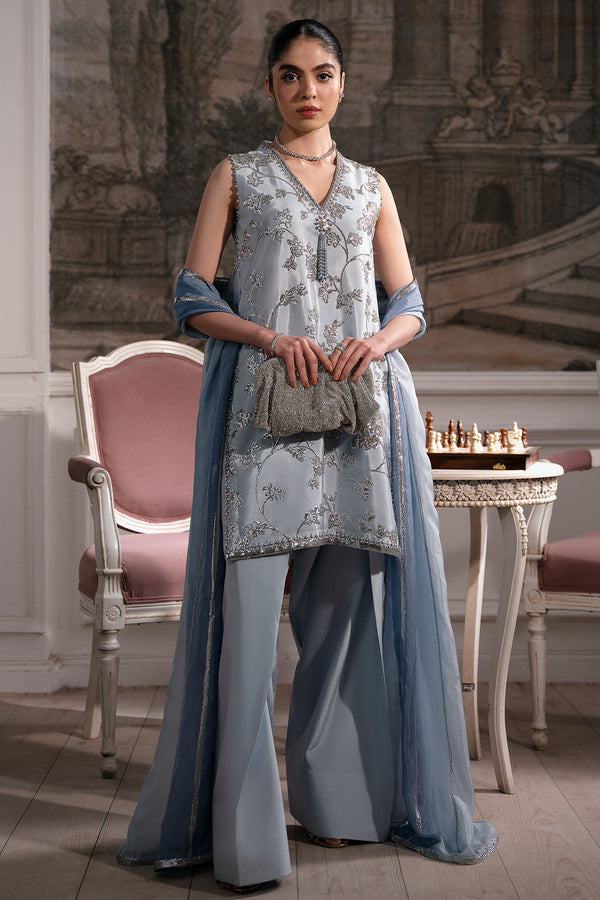 Mina Kashif | Emilie Formals | Zenyre by Mina Kashif - Designer Dress - Type : Formal Dress - Available at Libayah - 100% Original