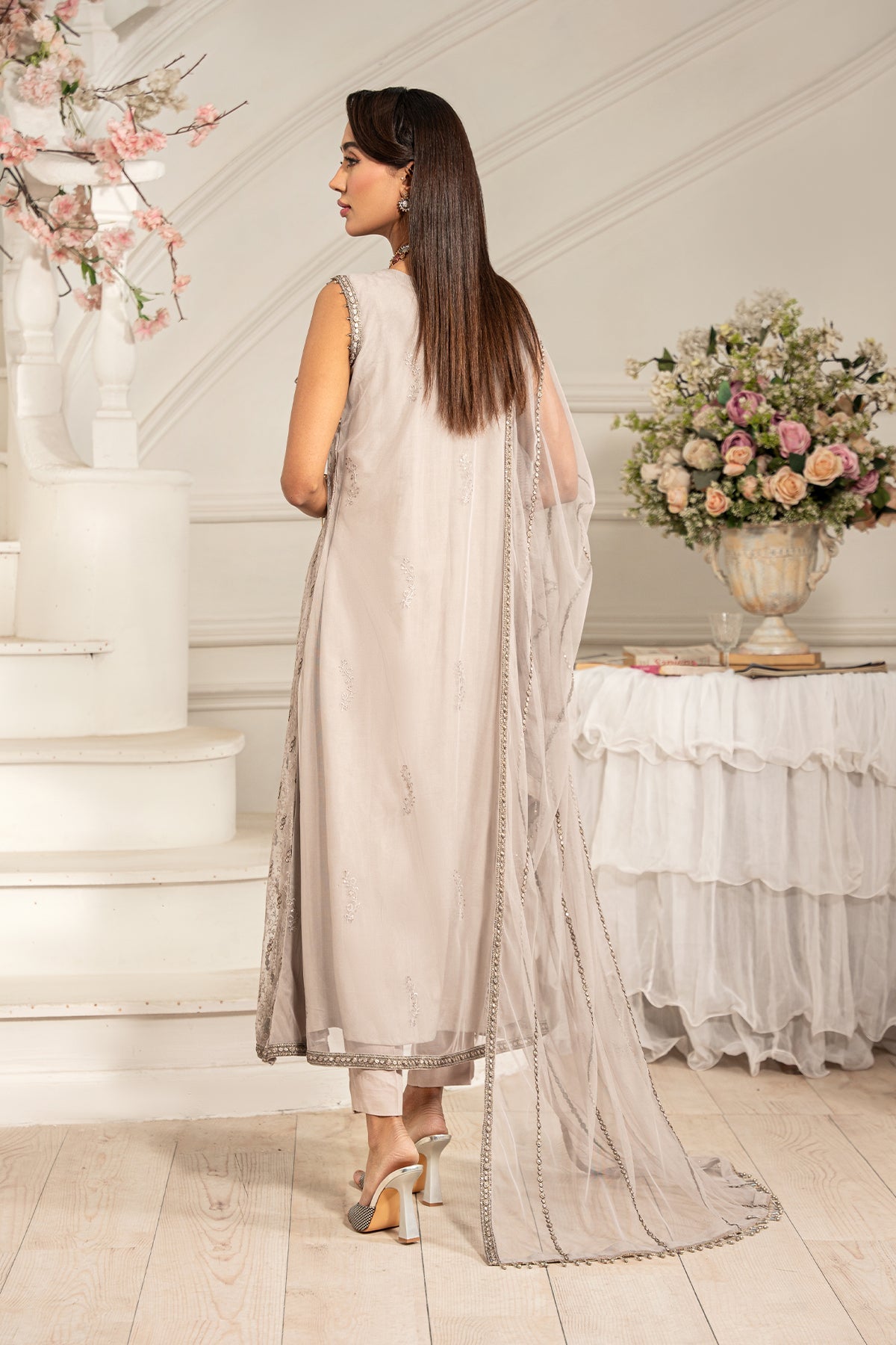 Zarif | Formal Edit 25 | ZFE-05 ALAINA by Zarif - Designer Dress - Type: Ladies Clothes - Available at Libayah - 100% Original