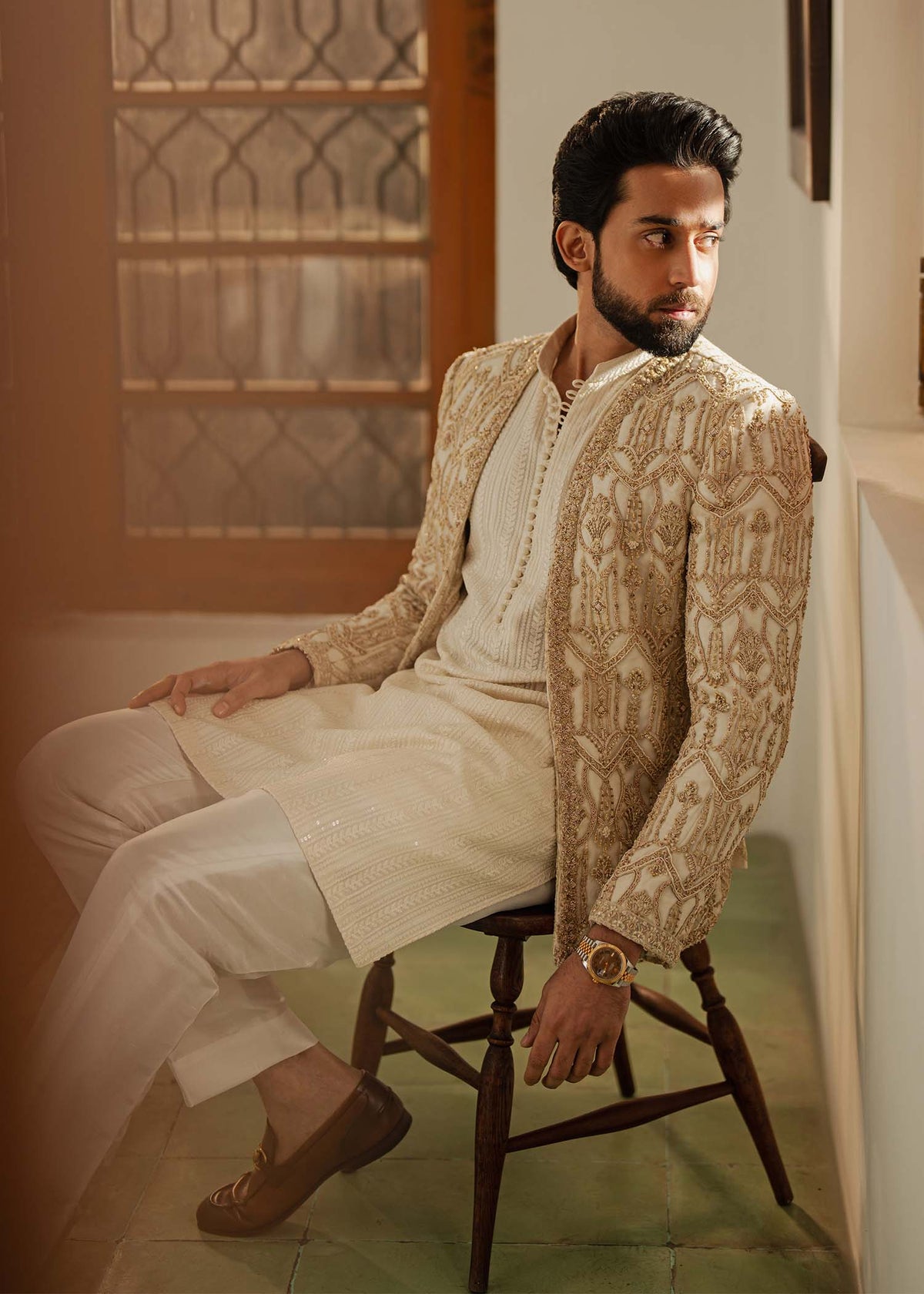 Pakistani Menswear | Kanwal Malik | Jamal by Kanwal Malik - Designer Dress - Type: Ladies Clothes - Available at Libayah - 100% Original