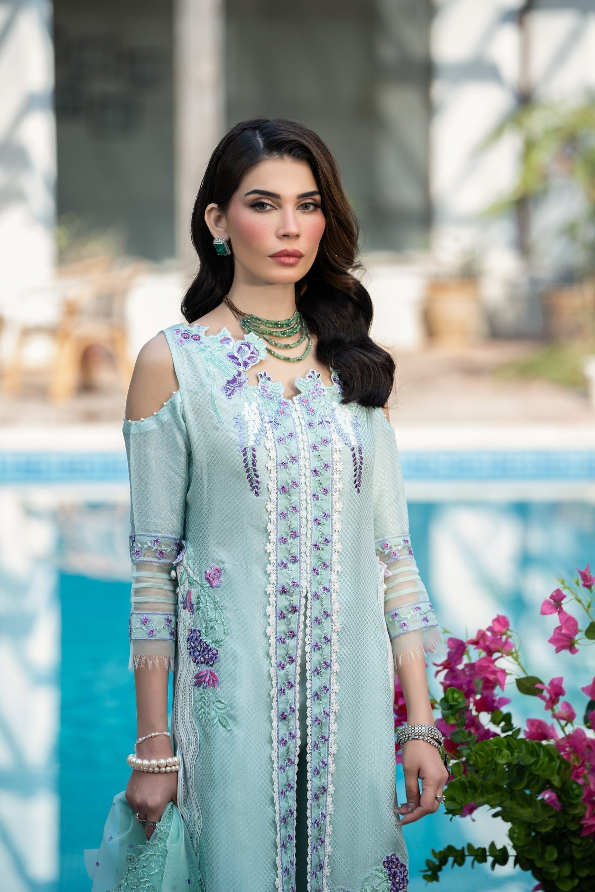 Tabyaa | Ruby Collection 25 | Feroza by Tabyaa - Designer Dress  - Type : Ladies Clothes - Available at Libayah - 100% Original 