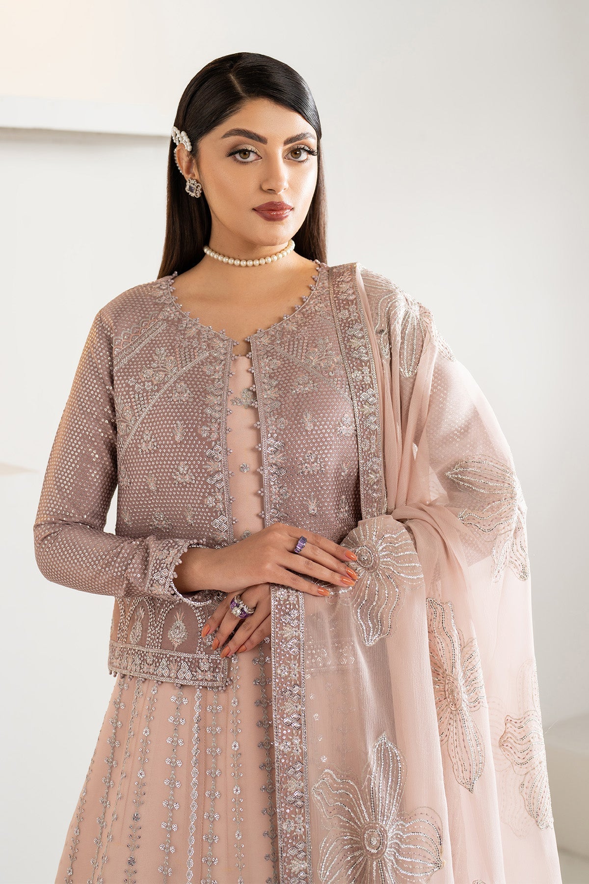 Alizeh | Formals Wear | AF-CH-2189-Nisa by Alizeh - Designer Dress  - Type : Ladies Clothes - Available at Libayah - 100% Original 