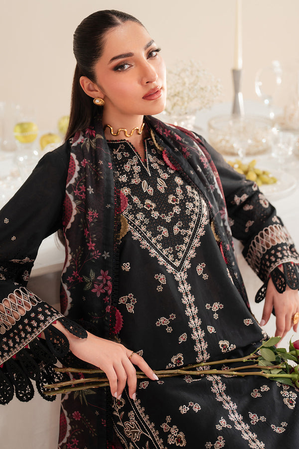 Jazmin | Iris Luxury Lawn 25 | IL'25-D07 by Jazmin - Designer Dress - Type: Ladies Clothes - Available at Libayah - 100% Original