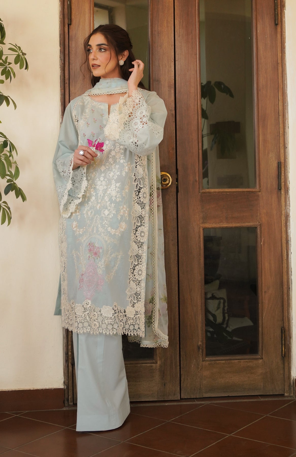 Manara | Luxury Lawn 24 | PARISHAY by Manara - Designer Dress - Type: Ladies Clothes - Available at Libayah - 100% Original