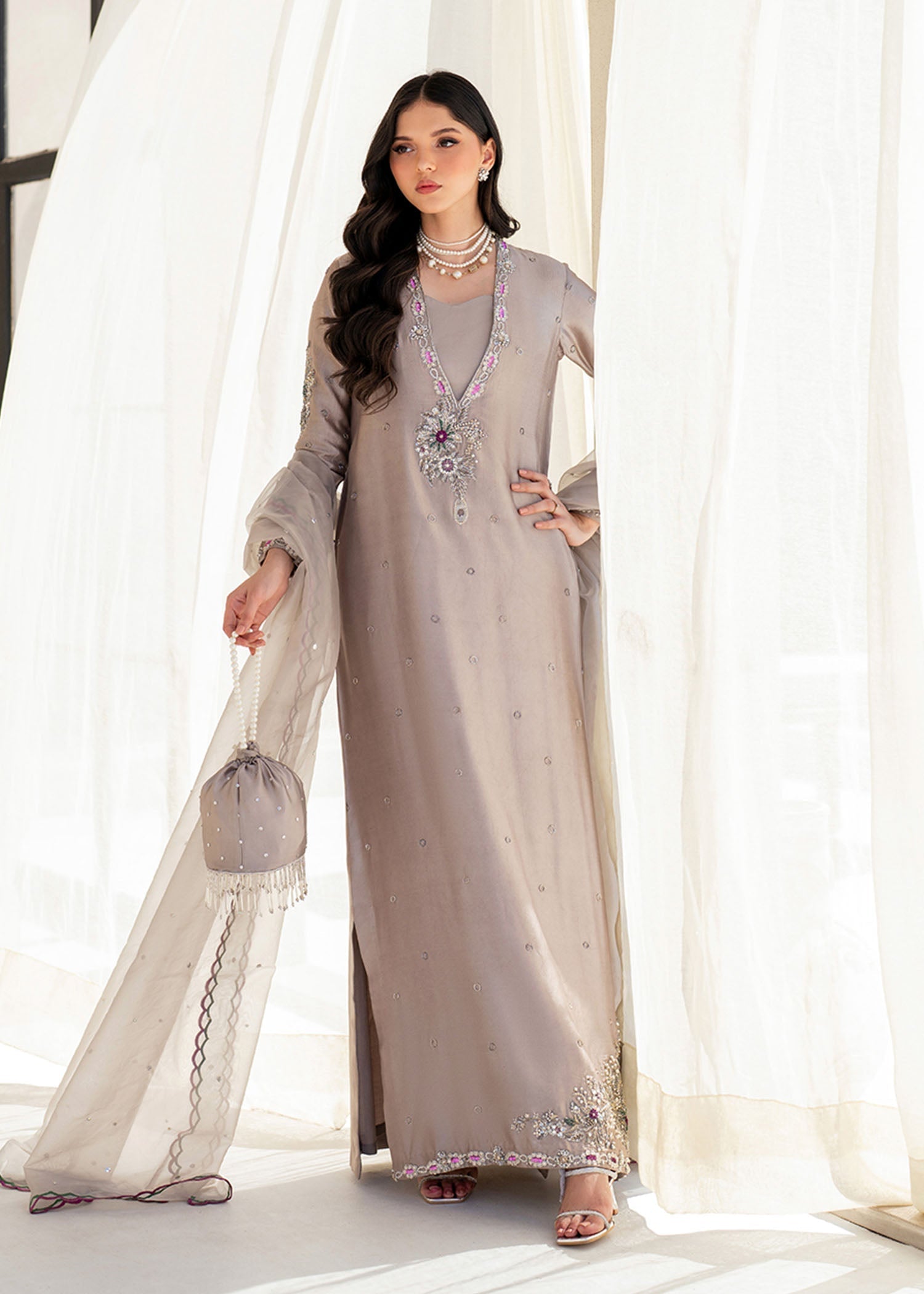 Dastoor | Maahi Luxury Pret 25 | Eris by Dastoor - Designer Dress - Type: Ladies Clothes - Available at Libayah - 100% Original