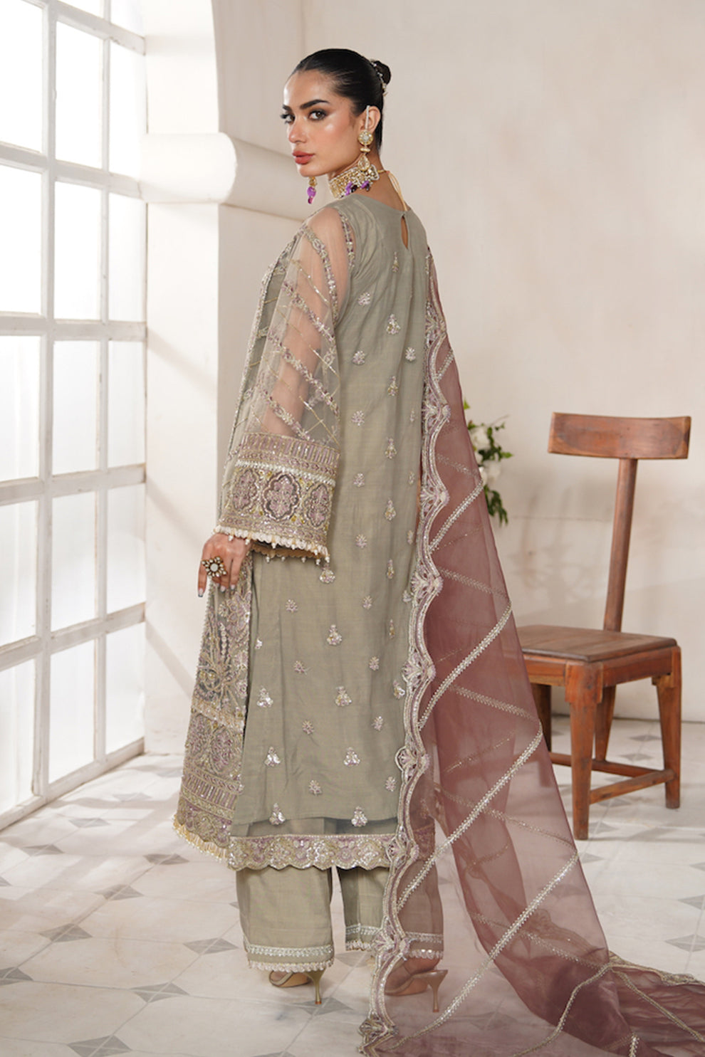 Avyana | Nazneen Festive Edit 24 | Inara by Avyana - Designer Dress - Type: Ladies Clothes - Available at Libayah - 100% Original