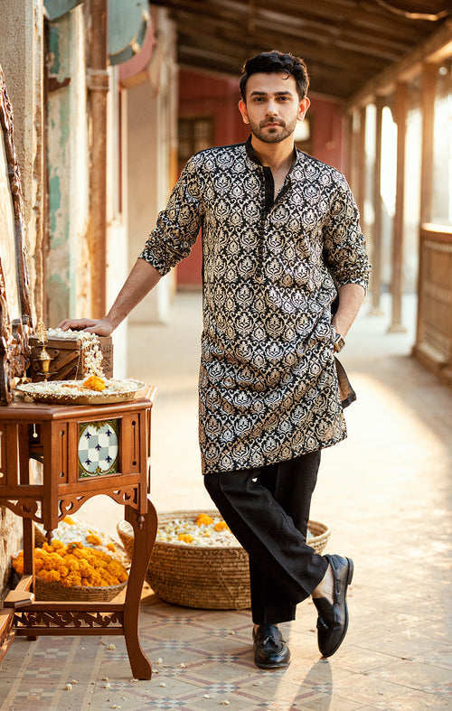 Maya | Dil ki Batain | IZNAN by Maya - Designer Dress - Type: MensWear - Available at Libayah - 100% Original