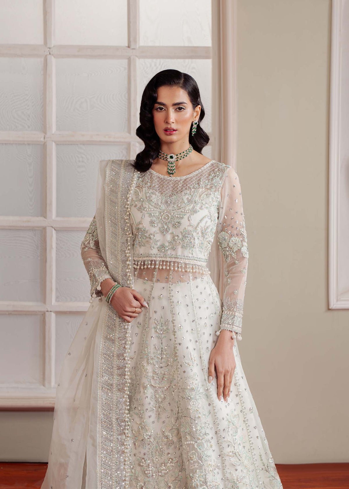 Dastoor | Airah Festive 25 | Glimmer by Dastoor - Designer Dress - Type: Ladies Clothes - Available at Libayah - 100% Original