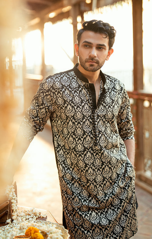 Maya | Dil ki Batain | IZNAN by Maya - Designer Dress - Type: MensWear - Available at Libayah - 100% Original