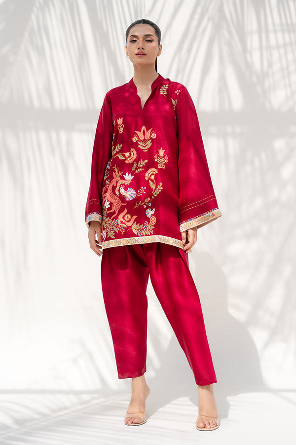 Sania Maskatiya | Summer Festive 26 |`Ansi (B) by Sania Maskatiya - Designer Dress  - Type : Ladies Clothes - Available at Libayah - 100% Original 