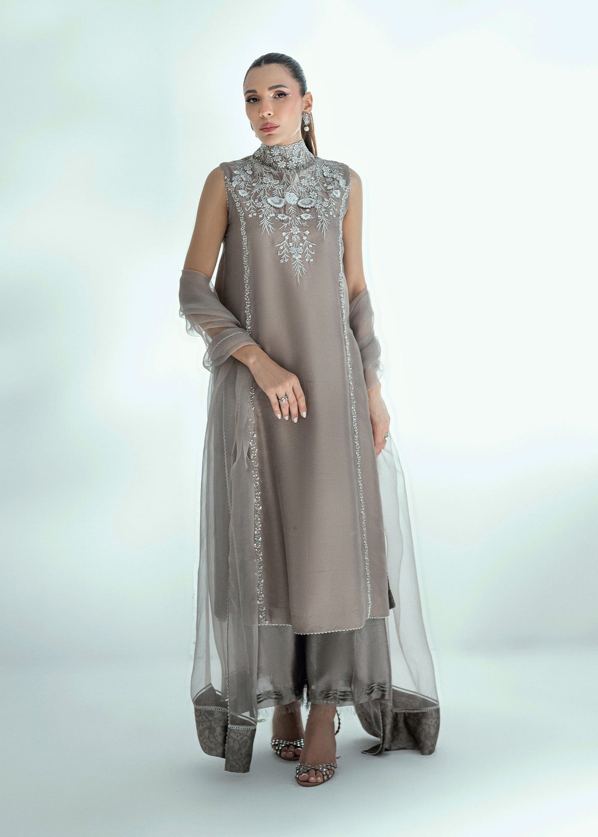 Umsha | Soiree De Rose | Crystal Muse by Umsha - Designer Dress  - Type : Ladies Clothes - Available at Libayah - 100% Original 