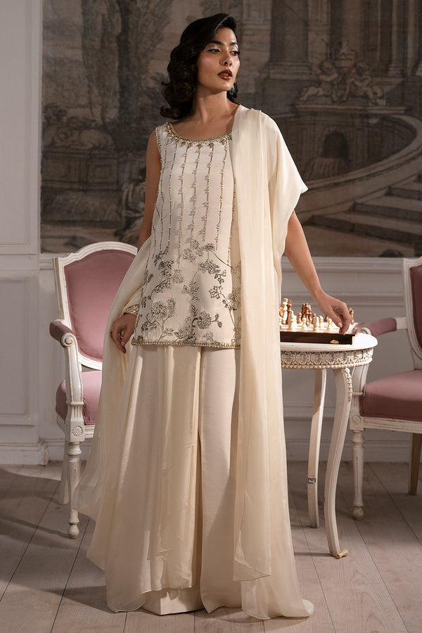 Mina Kashif | Emilie Formals | Muse by Mina Kashif - Designer Dress - Type : Luxury Dress - Available at Libayah - 100% Original