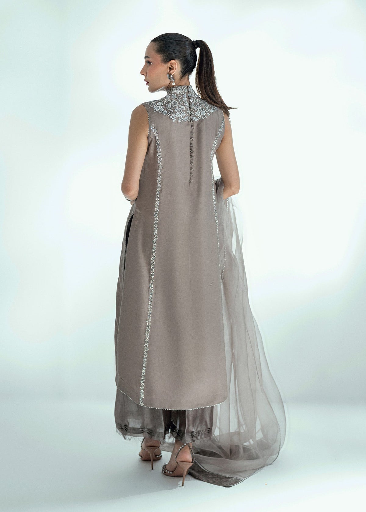 Umsha | Soiree De Rose | Crystal Muse by Umsha - Designer Dress  - Type : Ladies Clothes - Available at Libayah - 100% Original 