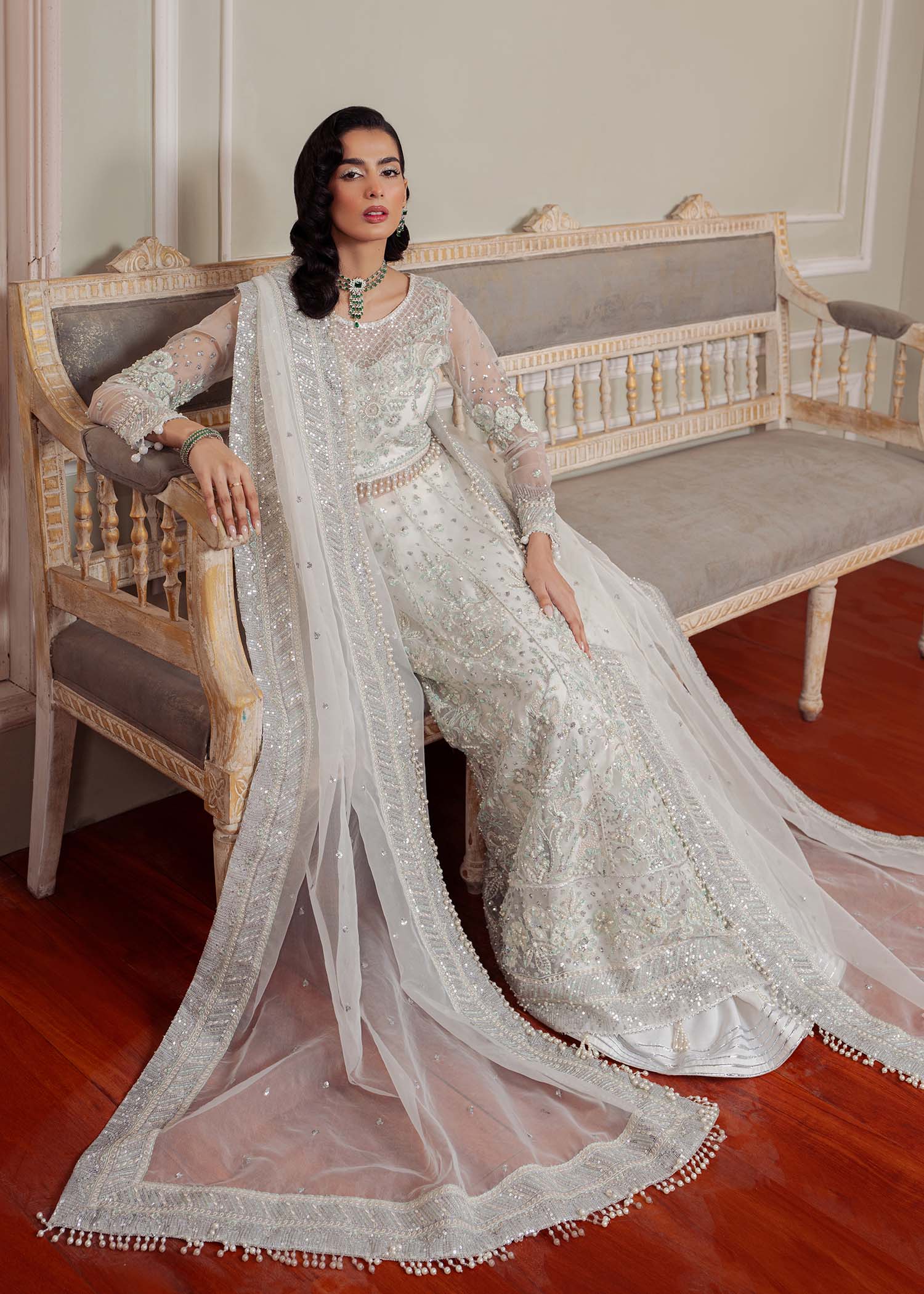 Dastoor | Airah Festive 25 | Glimmer by Dastoor - Designer Dress - Type: Ladies Clothes - Available at Libayah - 100% Original