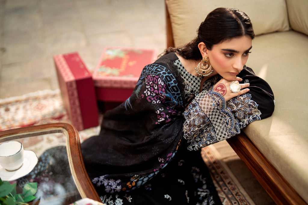 Florent | Eid Edits Luxury Lawn | FEE -2A by Florent - Designer Dress - Type: Ladies Clothes - Available at Libayah - 100% Original