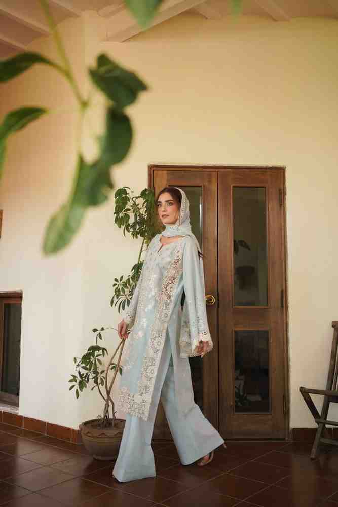 Manara | Luxury Lawn 24 | PARISHAY by Manara - Designer Dress - Type: Ladies Clothes - Available at Libayah - 100% Original