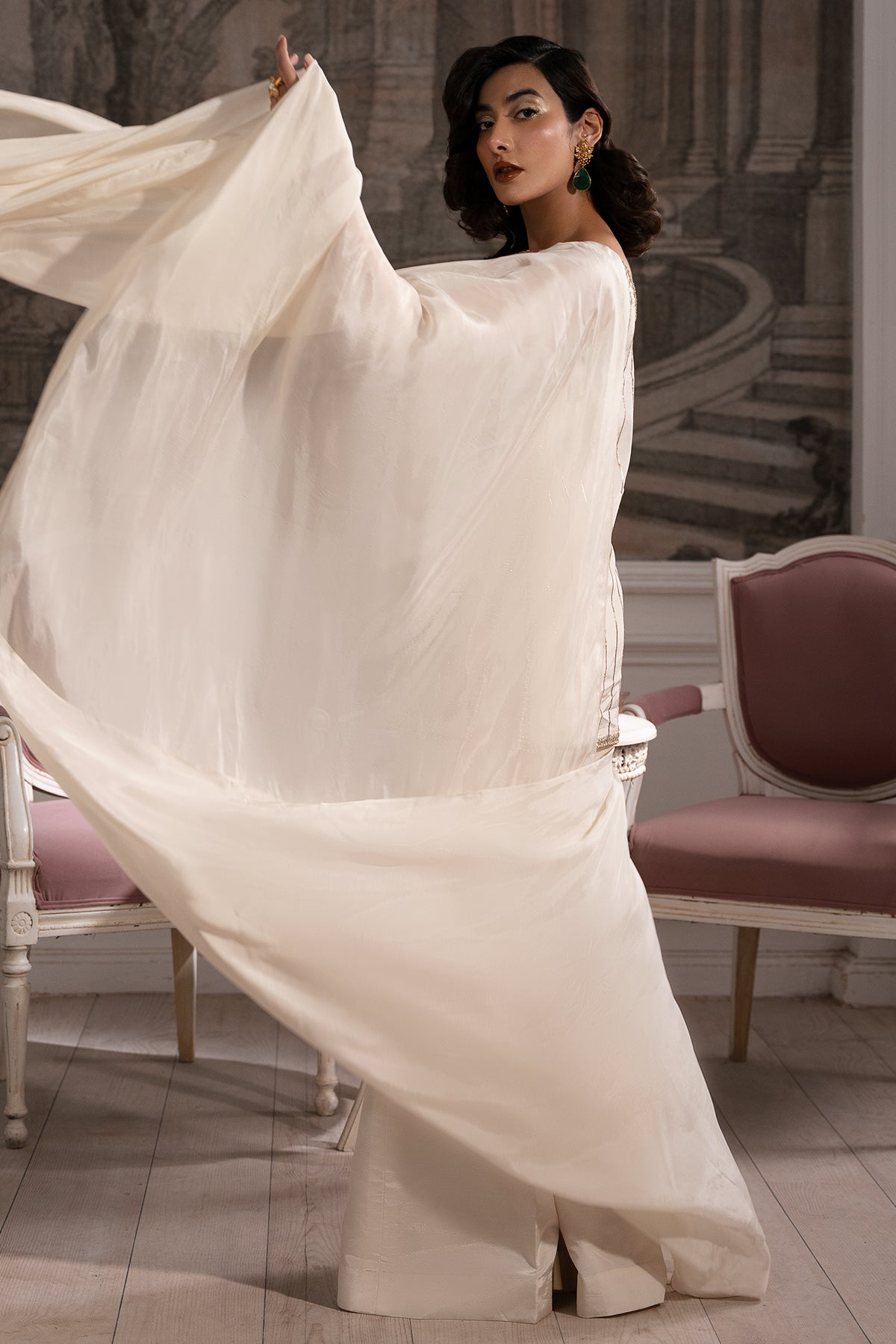 Mina Kashif | Emilie Formals | Muse by Mina Kashif - Designer Dress - Type : Luxury Dress - Available at Libayah - 100% Original