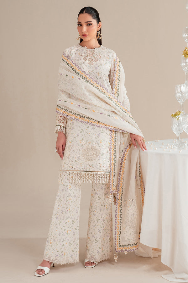 Jazmin | Iris Luxury Lawn 25 | IL'25-D09 by Jazmin - Designer Dress - Type: Ladies Clothes - Available at Libayah - 100% Original