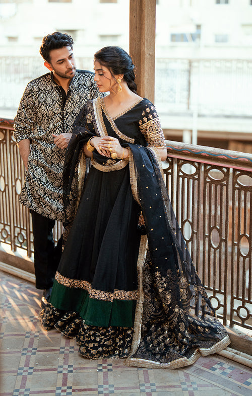 Maya | Dil ki Batain | IZNAN by Maya - Designer Dress - Type: MensWear - Available at Libayah - 100% Original